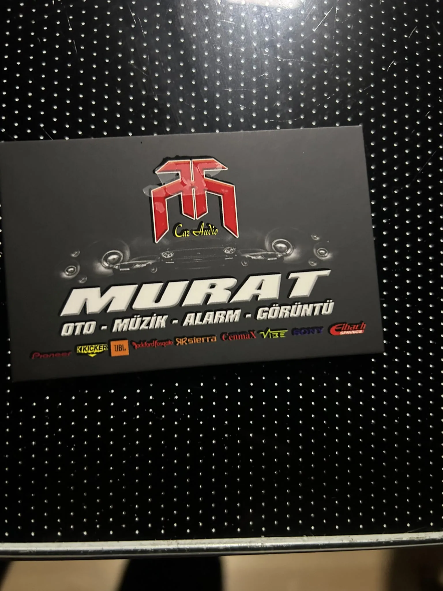Murat Oto Müzik oto müzik, alarm ve görüntü sistemleri işletme kartı